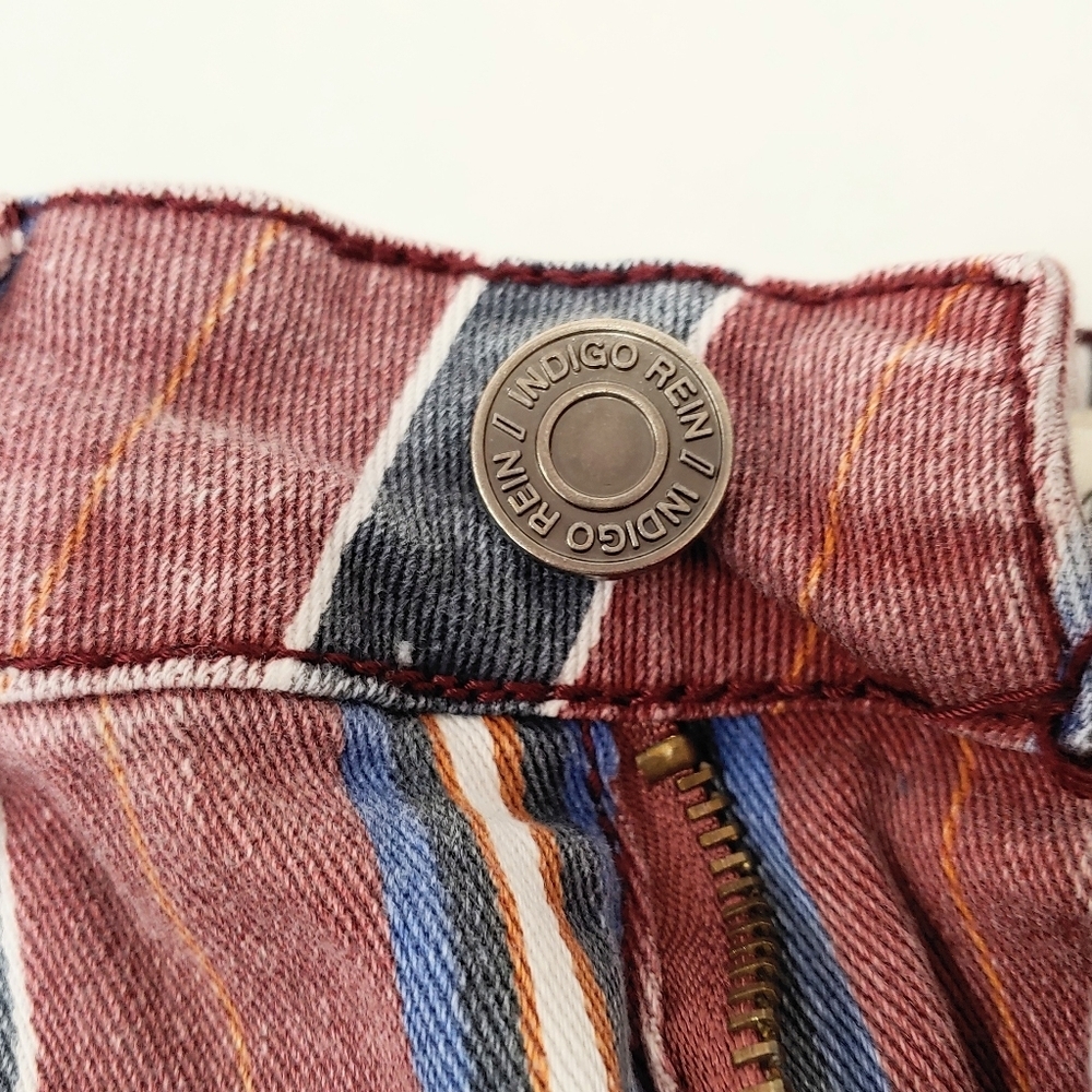 Indigo Rein striped denim skirt size 3 - Picture 5 of 7